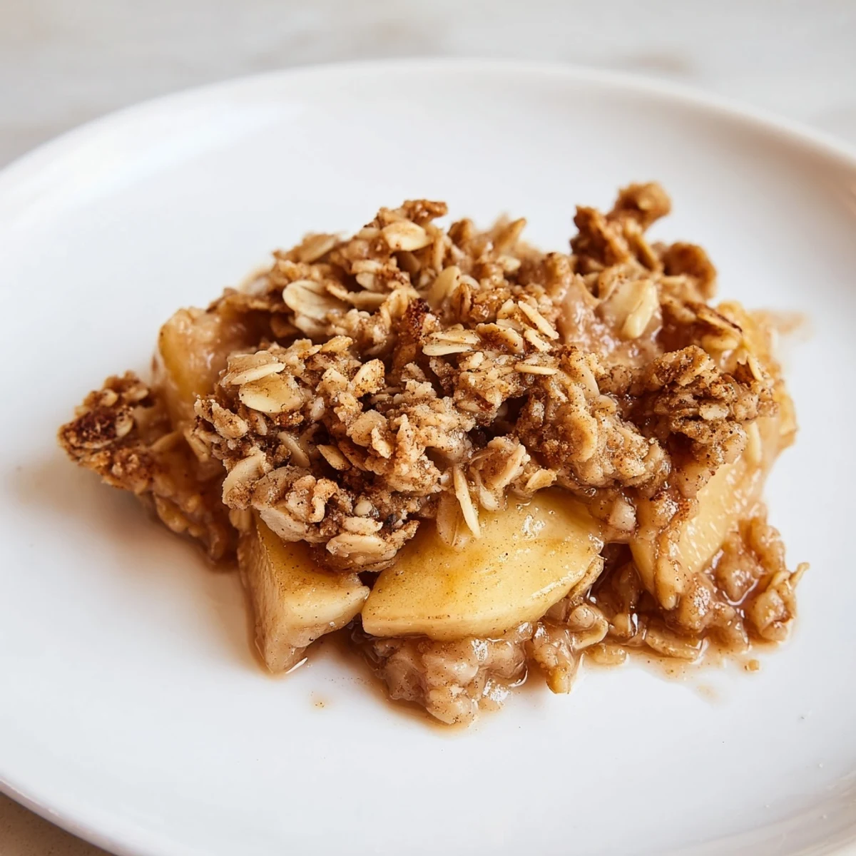 Warm Cinnamon Oat Apple