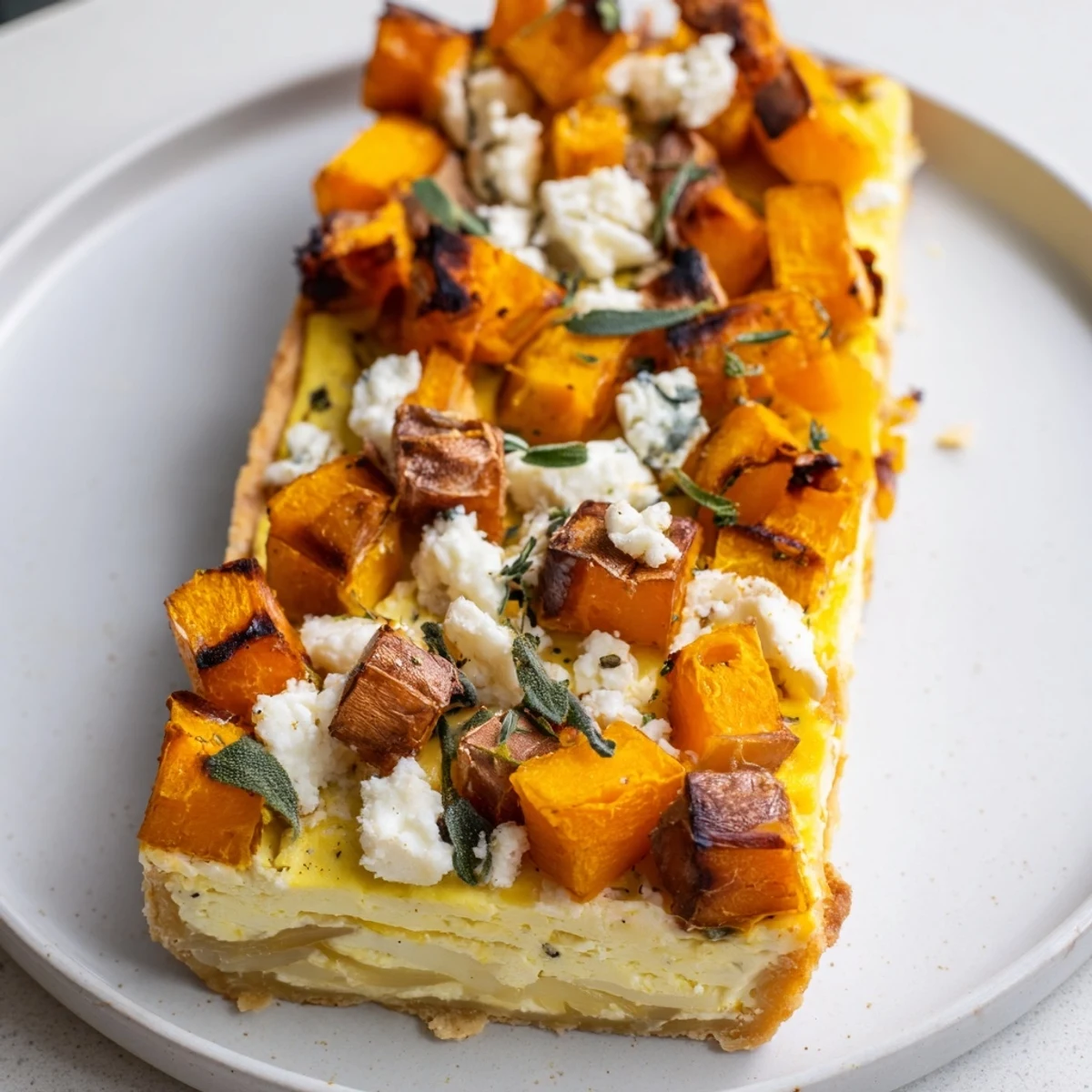 This hearty Potato Crust Quiche features a flaky potato base and creamy, cheesy filling.