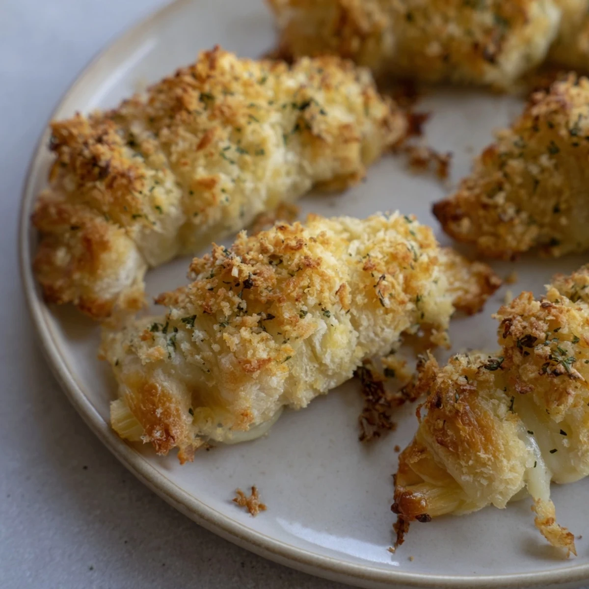 Crispy air fryer mozzarella stick grilled cheese fingers, perfect for sharing as appetizers or a quick snack.