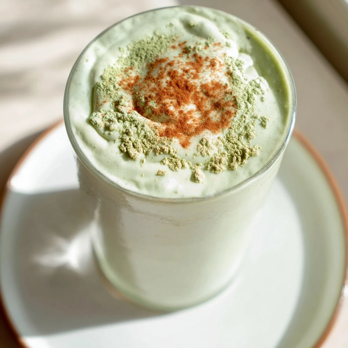 Matcha Snickerdoodle Protein Shake