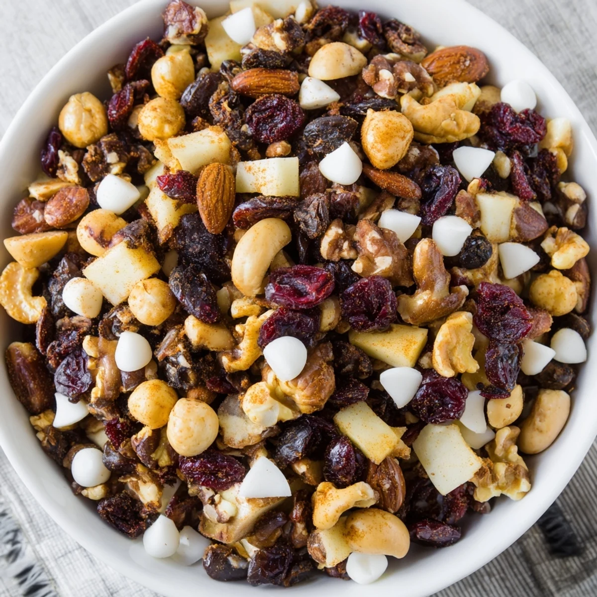 Enjoy the delicious crunch of Mélange Hivernal Flocon de Neige, ready to eat with tea.