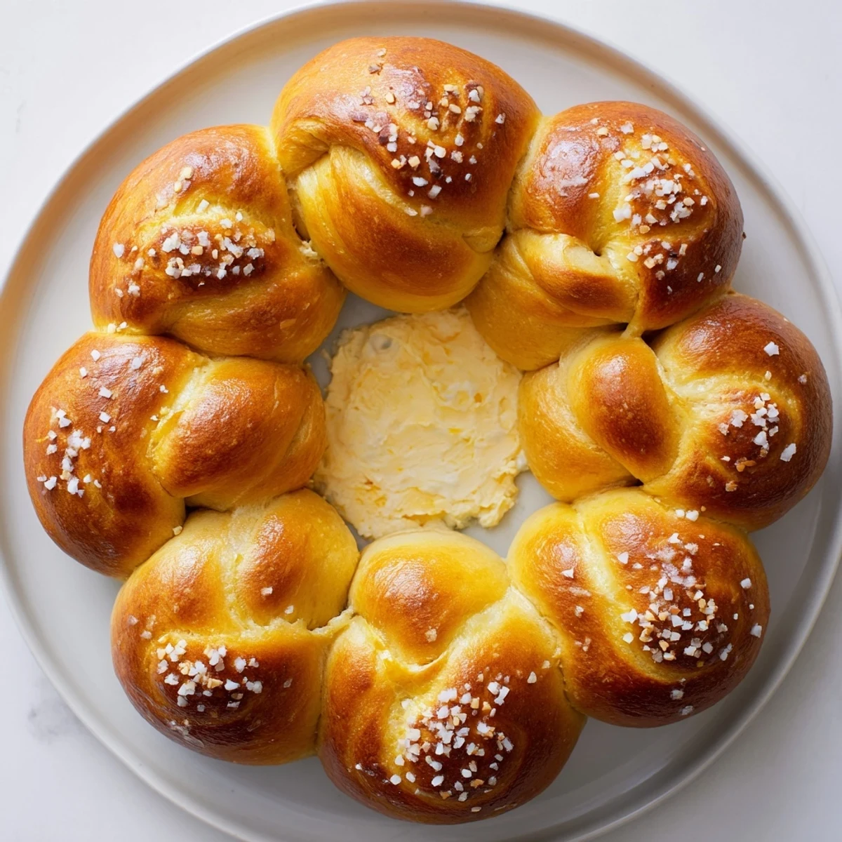 Pretzel Wreath Dip Ring