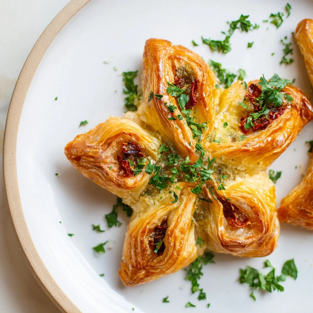 Olive Sundried Tomato Stars