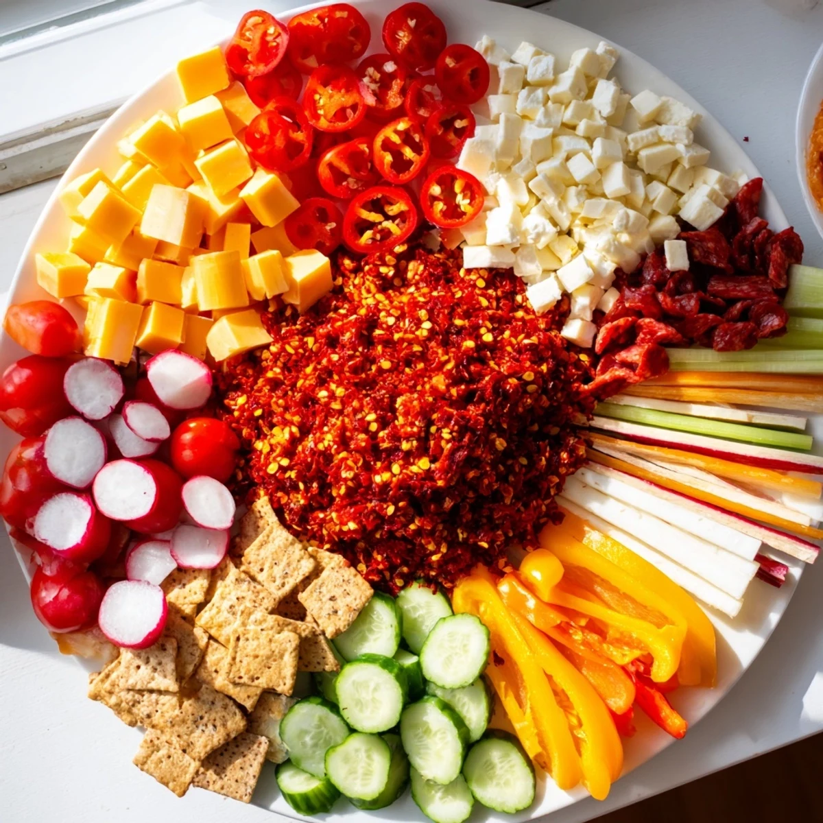 Spicy Hot Take Platter