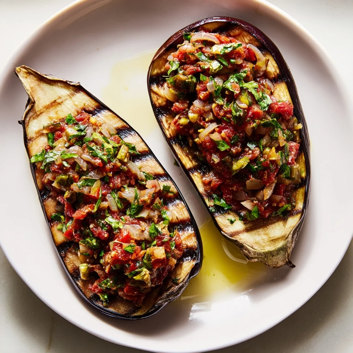 Imam Bayildi Turkish Eggs