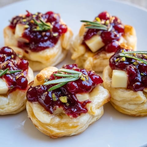 Golden, bubbly Cranberry Brie Bites Wreath, with a wreath presentation showcasing cheese and tart cranberries.