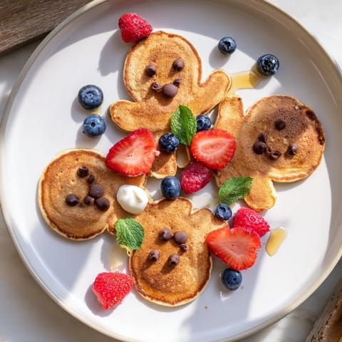 Gingerbread Boy Berry Board