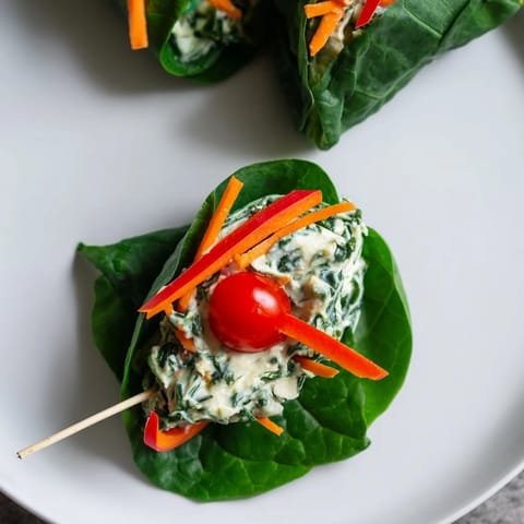Holly Leaf Spinach Wraps