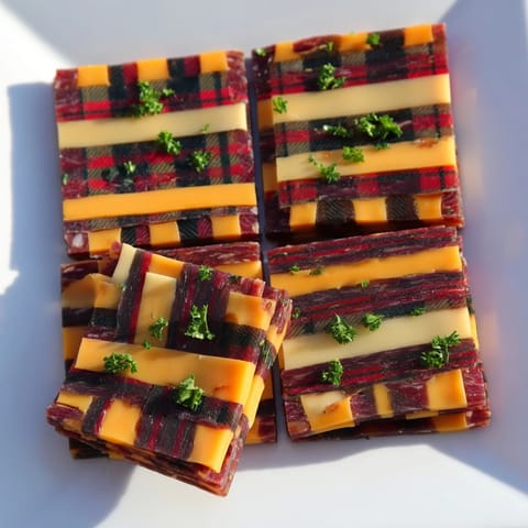 Tartan Plaid Jerky Cheese