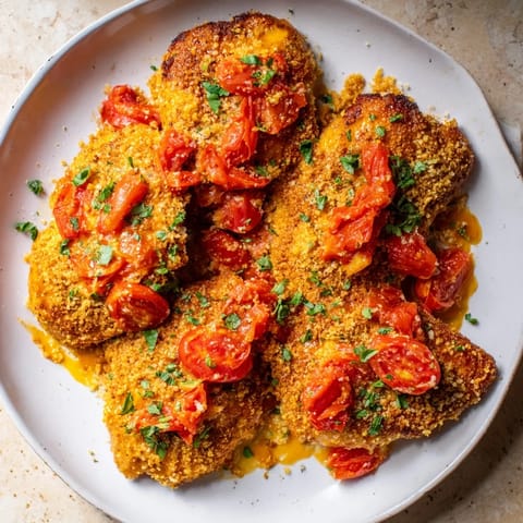 Chicken Meatballs Tomato Parmesan