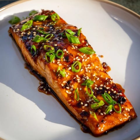 Ginger Soy Glazed Salmon