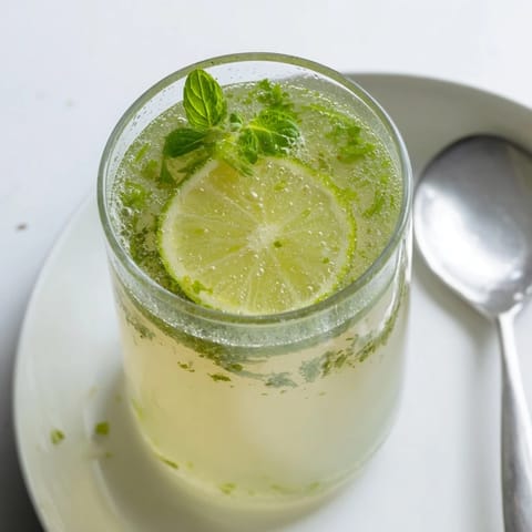 Mint Lime Agua Fresca