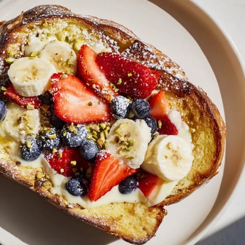 Yogurt Toast with Fruit