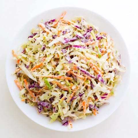 Quick Coleslaw Creamy Dressing