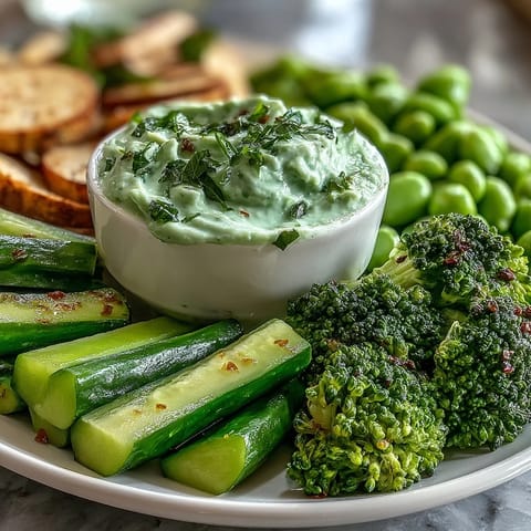 Green Snacks Cucumber Avocado Ranch