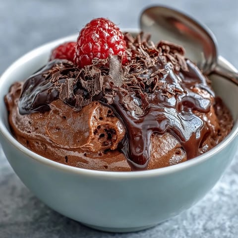 Cottage Cheese Chocolate Mousse