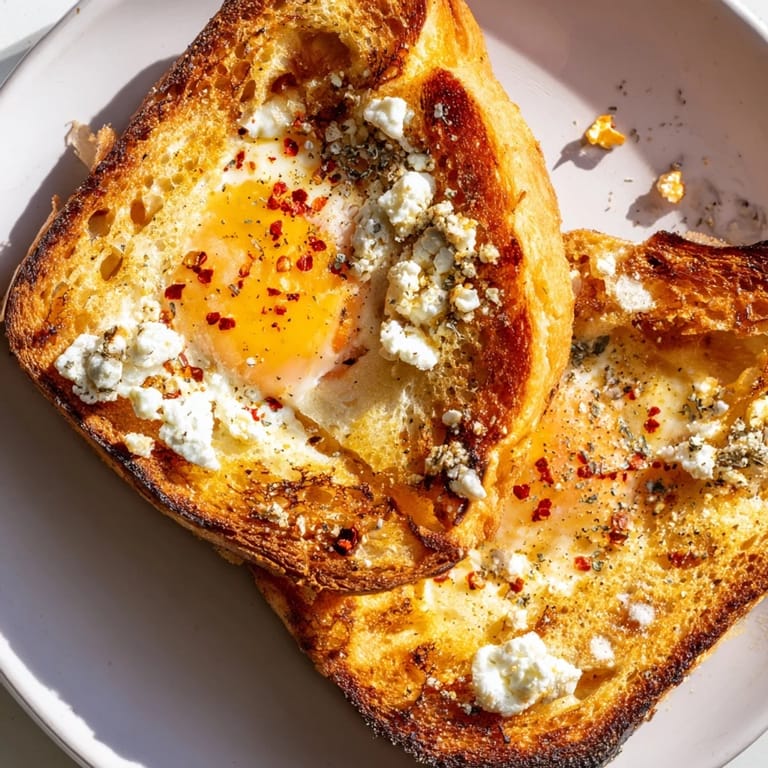 Perfectly grilled Feta Fried Eggs Grilled Cheese showcases fluffy eggs and melted cheese, a simple comfort food.